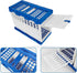 HERAON Foldable Bird Cage Carriers for Racing Pigeons Baby Parrots Outdoor Exercise