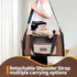 15 lbs 17.7x11.0x11.8 Inch Collapsible Small Pet Carrier for Cat with Fashion Pocket, Lightweight Sturdy Travel Carry
