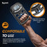 Hand Dynamometer Grip Strength Trainer - Digital Hand Grip Strength Tester 265 Lbs / 120 Kgs for Home, School, Sport Use