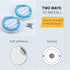 SVD.PET Magnetic Holder for Pee Pads (4-Pack), Strong Magnets with Easy-Lift Handles, Dog Potty Training