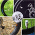 LED Tire Lights for Car 4 Pack, Waterproof Valve Stem Caps for Kids Boys, Bicycle Motorcycle Tyre Spoke Lights
