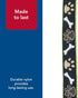 Coastal Pet Ribbon Dog Leash - Durable Fade-Resistant Nylon Material, Perfect for Dogs, 1" x 4'