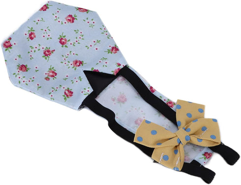 ZASCHMOY Chicken Diapers, Pet Diapers Duck Diapers for Pet Ducks Breathable Goose Clothes Diaper with Bow Reusable Pet