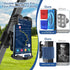 MOSNAI 4.7"-6.9" Golf Cart Magnetic Phone Holder Mount with Vibration Dampener, Anti-Shake Golf Cell Phone Holder