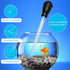 WEAVERBIRD Manual Fish Tank Water Changer - 30ml Aquarium Clean Pipette Dropper for Waste Removal