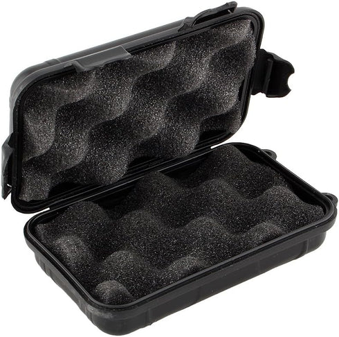Qqmora Waterproof Storage Case - Portable Sealed Impact Resistant Shockproof Box for Camping Fishing