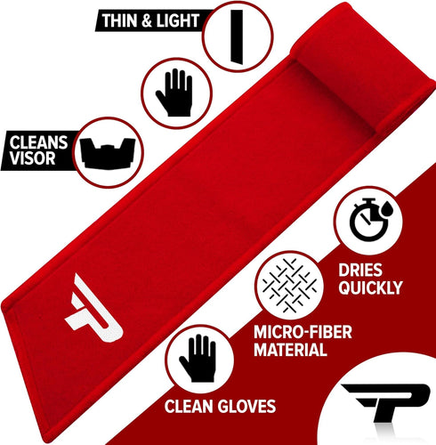 Counts. Every Play Play with Heart. Trust Our Football Towels for Unbeatable Grip & Clear Vision - Lightweight for All