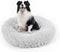 Dog Bed, Cat Calming Bed, Faux Fur Pillow Pet Donut Cuddler Round Plush Bed for Large Medium Small Dogs