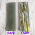 Pre-Cut Epoxy Resin Scales Blanks for Decorative Inlays in Guitar Bodies, Necks, Engraved Knife Handle and Gun Grips