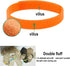 30 Pcs Puppy ID Collar Whelping Newborn Pet Collars, Double-sided Soft Adjustable ID Bands for Dogs & Cats