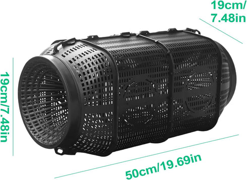Generic Reusable Crawfish Traps Cage, Portable Lobster Trap, Crab Cage, Trap for Fish, Shrimp, Loach, and Crab, Fishing