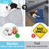Dog Cooling Blanket - 0.4 Q-MAX Cooling Blanket for Large Dogs, Washable, Soft Lightweight for Summer Sleep