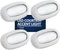 Five Oceans Oblong LED Courtesy Light, 4 Pack Marine Accent Lights for Boat Interior