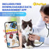PetTest Glucose Monitoring Kit for Dogs & Cats, Classic Expert Diabetic Blood Sugar Check Kit, Includes Meter, Strips,