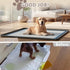 24" 24" Pee Pad Holder for Dogs Fits Up to x Training Pads Silicone Puppy Pad Holder Tray Non-Slip Dog Pad Holder