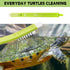 4 Pack Turtle Brush, Cleaning Brush with Suction Cup for Tank, Removes Aquatic Mud Dirt, Promotes Shell Health for