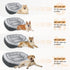 SIWA MARY Dog Beds for Small Medium Large Dogs - Washable Orthopedic Sofa Bed, Soft Calming Anti-Slip Bottom