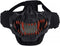 Tactical Half Face Skull Masks for Airsoft, Mesh Mask with Ear Protection for Halloween Paintball Hunting
