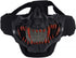 Tactical Half Face Skull Masks for Airsoft, Mesh Mask with Ear Protection for Halloween Paintball Hunting
