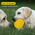 VITEVER 3 Colors Heavy Duty Squeaky Dog Toy Balls, 4.5” for Medium Large Dogs, Durable Chew Toys