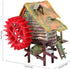 Vividly Color Resin Aquarium Large Water Wheel, Rotatable Fish Ornaments for Aquarium