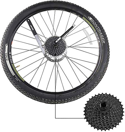 Universal Bike Chain Whip Tool Kit, Upgrade Sprocket Remover Tool, 3PCS for Cassette and Tourney