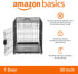 Amazon Basics Durable Foldable Metal Wire Dog Crate with Tray, Single Door, Easy Assembly, 30 x 19 x 21 Inches