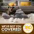 2 1 Mattress,35.4" 22.8", FUNNY FUZZY in Dog Bed Crate Pad Mat, Washable Reversible Pet Floor Mats,Fluffy Kennel Pad