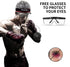 PROIRON Boxing Reflex Ball with Safety Glasses, 4 Reflex Balls, 2 Headbands for Adult/Kids Boxing Training