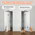 360 Automatic Rechargeable Cat Teaser, Door Mount Hanging Interactive Cat Toy, Spinning & Irregular Jumping Motion