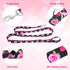 5 ft Black Dog Leash for Medium Breed Dogs, Girl