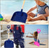 2Pcs SUPVOX Beach Shovels Thickened Plastic Sand Remover Tools for Outdoor Adventures Detachable Design for for Garden