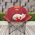 OUTDOOR LIVING SUNTIME Sofa Chair, Oversize Padded Moon Leisure Portable Stable Comfortable Folding Chair for Camping