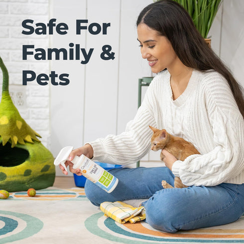 Oxyfresh Advanced Pet Stain Remover & Urine Odor Eliminator, Fast Acting for All Surfaces