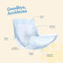50-Pack Comfortable Male Dog Diapers - Super Absorbent Disposable Male Dog Wraps- FlashDry Gel Technology, Wetness