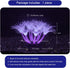 Soft Silica Gel Aquarium Decorations, Glow in The Dark Coral Ornaments for Fish Tank (Purple, Sunflower)