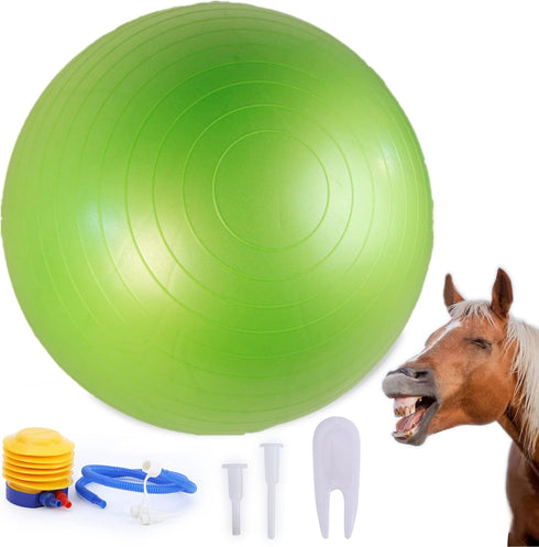SWYIVY 40inch Horse Ball - Extra Large Toy for Adult Horses, Ideal for Pasture & Indoor Stall Boredom Relief