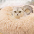 Nisrada Cat Beds for Indoor Cats, 20 Inch Dog Bed for Small Medium Large Dogs, Washable Round Pet Bed for Puppy and