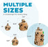 2in1 6 Outward Hound Hide-A-Squirrel Dog Toy Interactive Plush Puzzle with Squeaky Removable Squirrels, X-Large
