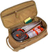 (Tan(13.38''L 5.51''W 5.51''H)) Fishing Tackle Bag Outdoor Camping Cookware Tool Bag Portable Large Capacity Tote