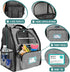 PetAmi Dog Backpack Carrier for Small Large Cats, Airline Approved, Ventilated Hiking Bag, Up to 18lbs, Grey