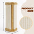Cat Wall Corner Scratcher Furniture Protector Kittens Scratch Board Sisal Cat Scratching Pad Wall Mounted for Indoor Cats