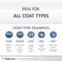 16 Four Paws Magic Coat Bright White Whitening Shampoo for Dogs with Natriance Brightener, Brightening Dog Wash
