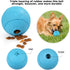 PrimePets Dog Treat Ball, 4 Pack Interactive Food Dispensing Puzzle Toy, Non-Toxic Rubber for Chewing