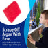 Evergreen Pet Supplies Aquarium Supplies Glass Cleaner Sponge - 4-Pack, Red, 3.25-in x 3.25-in x 1-in - Non-Scratch