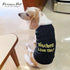 Parisian Pet Dog T-Shirt, 100% Cotton, "B*tches Love Me", Black, 4XL, Lightweight Sleeveless Tee