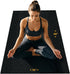 Rubber King Multi-Purpose Exercise Mat - 100% Recycled Thick Rubber Mat for