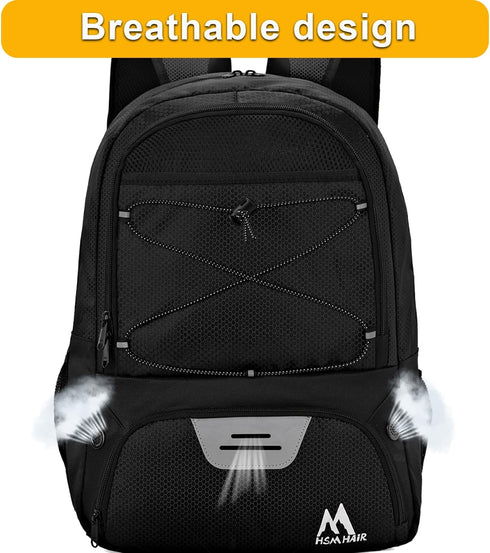 Soccer Bag - Backpack for Football, Volleyball & Basketball with Ball Compartment and Training Package