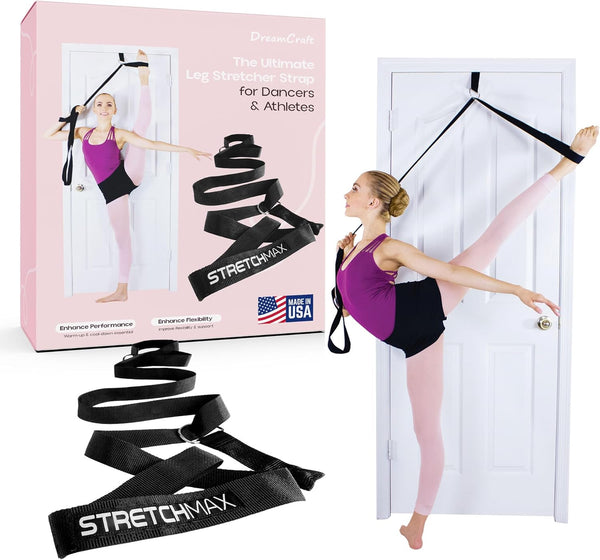 Leg Stretcher Strap, Stretch Bands for Exercise and Training, Flexibility Equipment, Gymnastics Stretching Strap