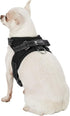 No Pull Reflective Adjustable Dog Harness for Small Medium Large Dogs, Comfortable Soft Mesh, Easy On (Black) X-Small